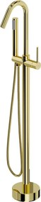Mexen Gaja vrijstaande badkuipkraan, goud - 75333-50