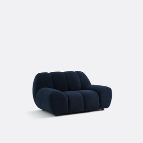 XL-fauteuil van dikke bouclé stof Nuria