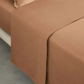 Plat laken in gewassen katoensatijn, Saria