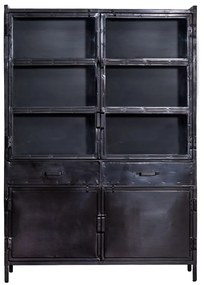 Eleonora Industrieel Industriële Buffetkast - 125x42x180cm.