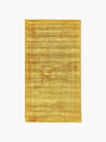 Handgeweven viscose vloerkleed Jane
