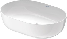 Duravit Luv ovale waskom incl. plug 50x35cm wit