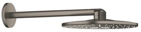 GROHE Rainshower SmartActive 310 Hoofddouche - 31cm - 2 straalsoorten - wandarm 43cm - geborsteld hard graphite 26475al0