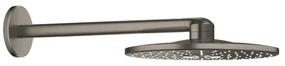 GROHE Rainshower SmartActive 310 Hoofddouche - 31cm - 2 straalsoorten - wandarm 43cm - geborsteld hard graphite 26475al0