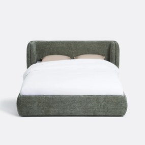 Gestoffeerd bed met boxspring, Meridiano