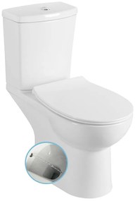 Sapho Kario staande douche wc zonder zitting wit