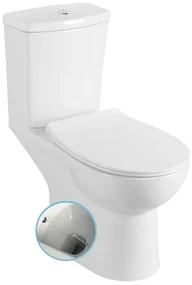 Sapho Kario staande douche wc zonder zitting wit