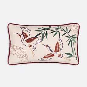 Rechthoekige kussenhoes van fluweel, Izaia