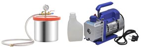 vidaXL Vacuümkamer met 1-traps pomp 7,4 L
