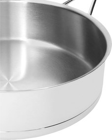 Demeyere Silver 7 Sauteerpan met dubbelwandig deksel 28 cm / 4,75 l - Silver 7 - Demeyere