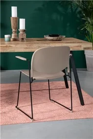 House of Rebels Stapelbare Eetkamerstoel - Sterre - Taupe - House of Rebels