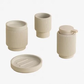 Yiriel Badset Beige – Crème - Sklum