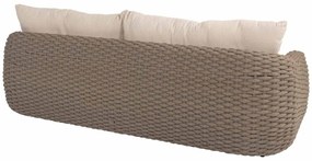 4 Seasons Outdoor Maxime 3-zits loungebank terre  Loungebank    bruin weerbestendig