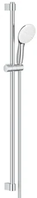 GROHE Tempesta 110 Glijstangset - 90cm - ronde handdouche - 1 straalsoort - gladde doucheslang - chroom 27925003