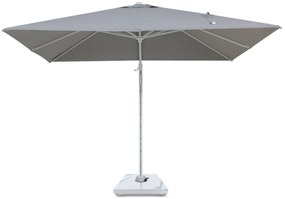 Zweefparasol  3x3m S2 Excellent (excl. voet) Grijs-antraciet Camello Luna