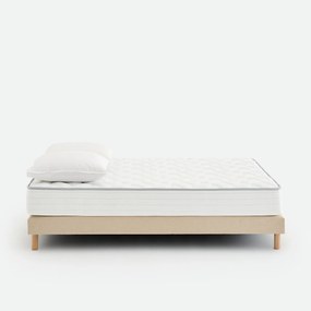 Matras met 406 biconische veren, stevige ondersteuning, evenwichtig ligcomfort