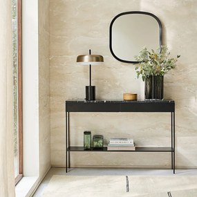 Wandtafel met tafelblad in marmer Fébée