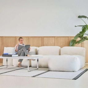 Soft Zitzak Indoor Lounger - Teddy Beige