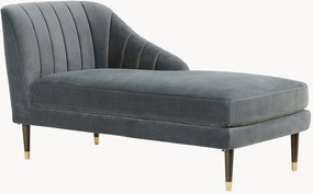 Fluwelen chaise longue Donna