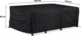 Outdoor Cover Tuinsethoes X X (h)   Zwart