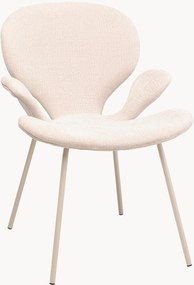 Gestoffeerde eetstoelen Blossom met armleuningen, 2-delig