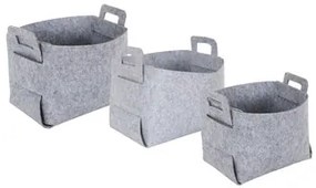 Manden en dozen Grijs The home deco factory  JEROMIE X3