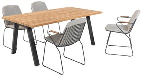 4 Seasons Veneto/Ambassador tuinset - 180x100 cm. - stapelbaar