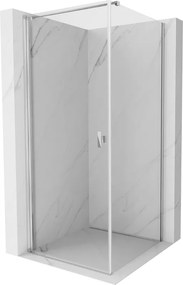 Mexen Mist-B douchecabine met draaideur 85 x 85 cm, transparant, chroom - 8A2T-085-085-01-00