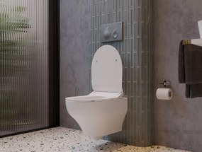 Sanigoods Serra hangtoilet met tornado flush glanzend wit