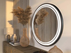 LED-spiegel in lijst voor de badkamer C5