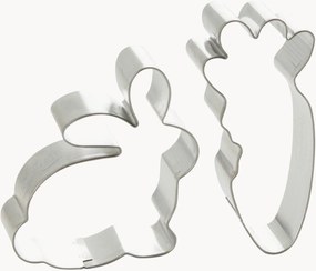 Koekjesvormen Rabbit & Carrot, 2 stuks