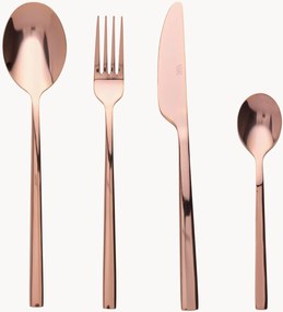 Hoogglanzend bestekset Stylo, 6 personen, 24-delig