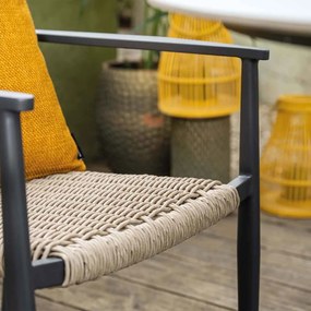 Garden Impressions Lily tuinstoel - donker grijs