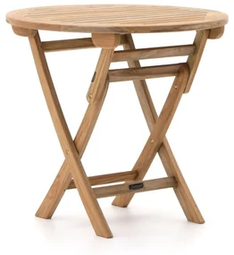 Sunyard Preston klaptafel ø 80cm (h:75cm)