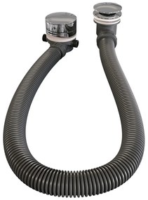 Brauer Stripe inbouw badkraan met badvulcombinatie en 3 standen handdouche chroom