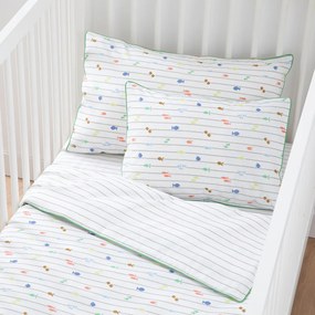 Kussensloop voor babybed in perkal, Elliot