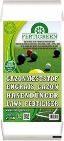 Fertigreen gazonmeststof 20 kg voor 500M² - Compleet 15-3-12+ 3MgO+23SO3+SP+SCDC+C-PRO