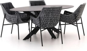 Diningset Manifesto | 4 personen | Tuinset kunststof | 5-delig | Kees Smit Tuinmeubelen