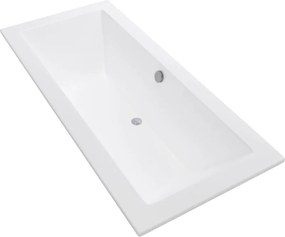 Mexen Cube rechthoekig bad 190 x 80 cm, wit - 55051908000
