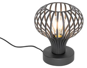 Moderne tafellamp zwart - Saffira Modern E27 rond Binnenverlichting Lamp