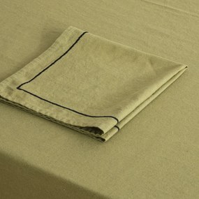 Tafelkleed in gewassen linnen/katoen Métis Bourdon