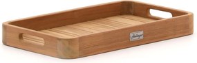 Dienblad voor buiten en binnen | Bellagio Caccamo | Teakhout | Natural Teak | 60x35cm | Kees Smit Tuinmeubelen