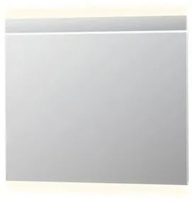 INK SP6 Spiegel - 100x4x80cm - LED horizontaal - boven en onder - colour changing - dimbaar - aluminium Zilver 8408440