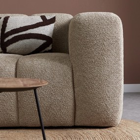 Design Bank Beige Hoek Links