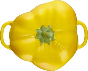 Staub Ceramique Cocotte 11 cm / 450 ml, (geen vorm), Geel - Ceramique - Staub