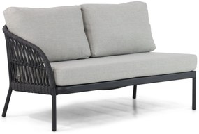 Hoek loungeset 5 personen Aluminium/rope Grijs  Coco Puerto/Montana