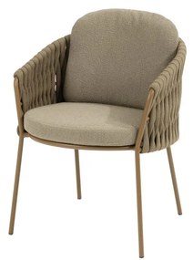 4 Seasons Outdoor Molina tuinstoel amber Tuinstoel   beige weerbestendig