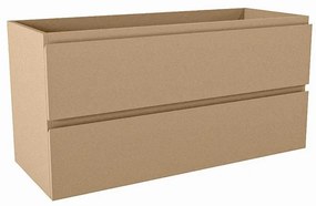 Mondiaz HAY wastafelonderkast - 100x40x50cm - 2 lades - uitsparing midden - softclose - Oro M45111Oro