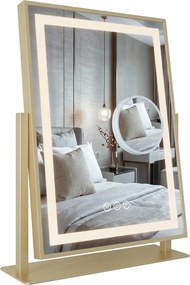 LED Spiegel LUMI L.Gold 30x40cm