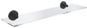GROHE Start QuickFix Planchet - 53x14.5cm - mat glas - mat zwart 412022430